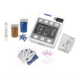 LCD Display IVD Test Blood Glucose And Uric Acid Monitor 365g