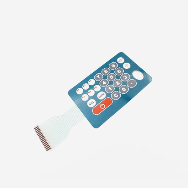  Water Proof Membrane Keyboard Switch With Keyboard Layout Custom Manufactures