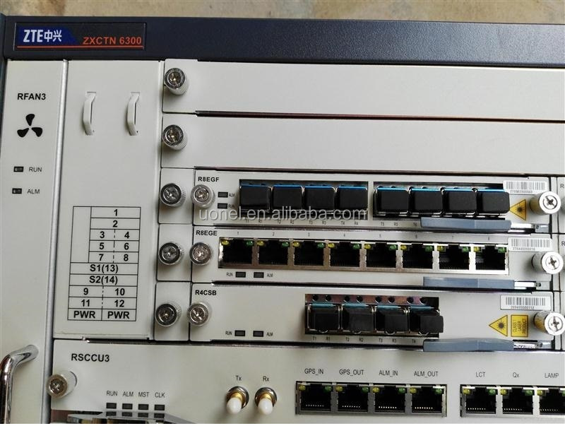ZTE ZXCTN 6300 ZTE ZXCTN6300 Multiple Service Packet Transport Platform ZTE PTN 6300