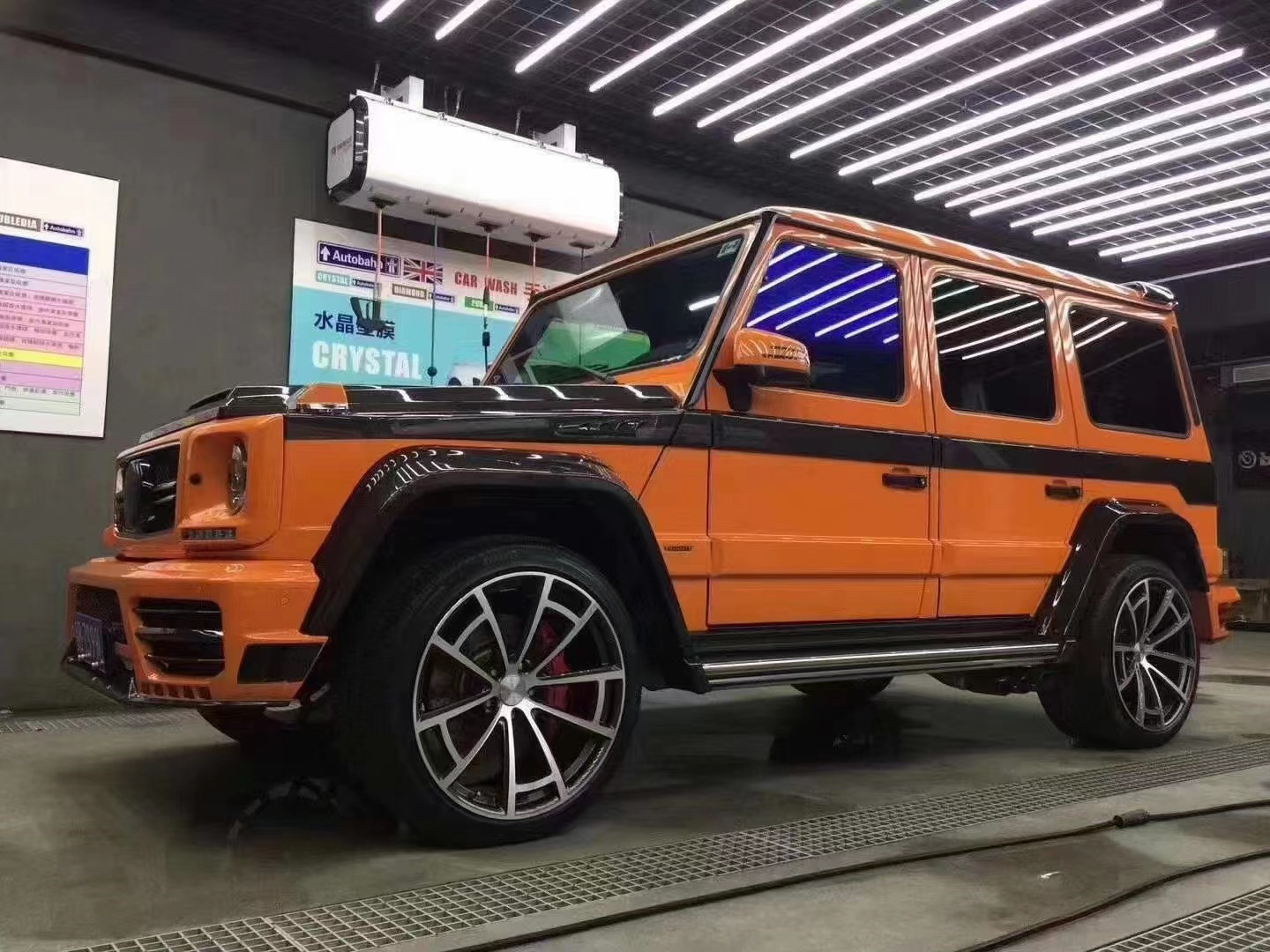 Auto Parts for Mercedes W463 G500 G550 G63 Body Kit W463 G500 G550 G63 Upgrade MSY Style Front and Rear Bumpers Body Kit