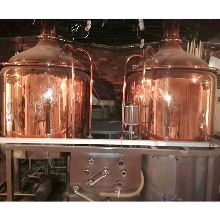 Brewpub Beer Equipment 100l Micro Brewery with Fire Heating Method Brewing