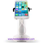 charge alarm stand for cell phone security display Adjustable mechanical Clamp