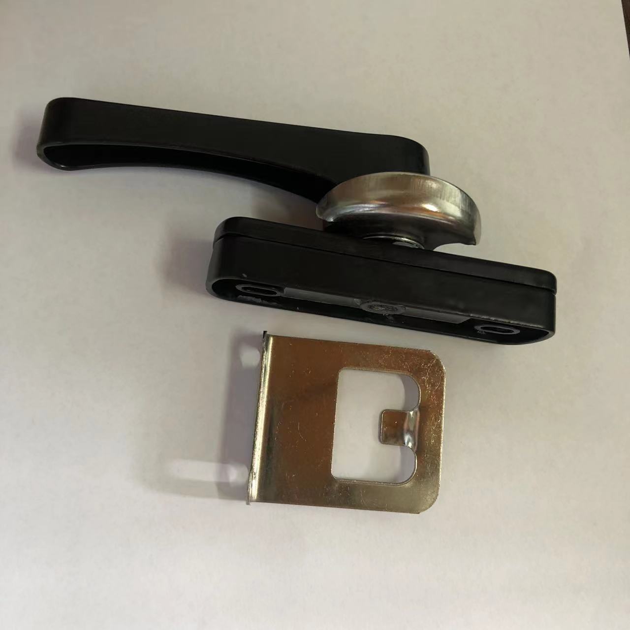 Laser Logo Aluminum Crescent Lock for Customized uPVC Sliding Doors and Windows Design