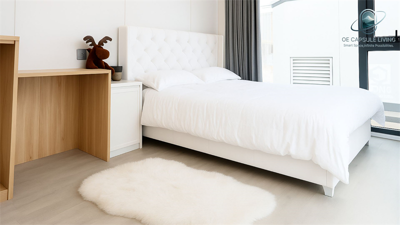 Luxury Bedroom Living Room Modern Prefab Smart Tiny Space Capsule Mobile Modular Container Capsule House Hotel