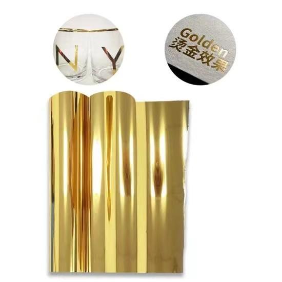 Digital UV Printing Material UV Transfer Stickers Logo Gold Foil DTF Printer