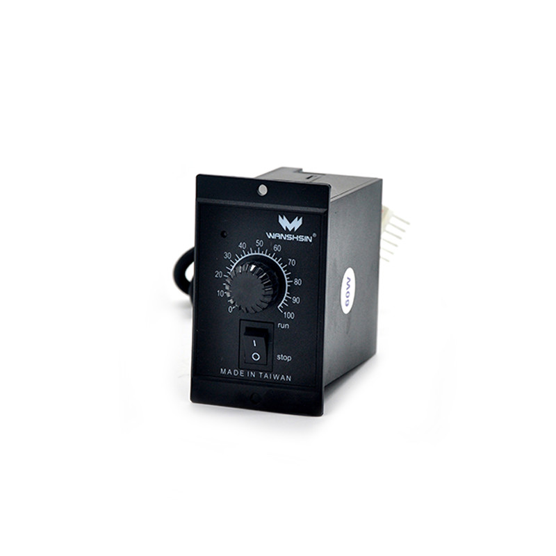 Slow Deceleration Gear Motor Speed Controller Panel Type Power 6W