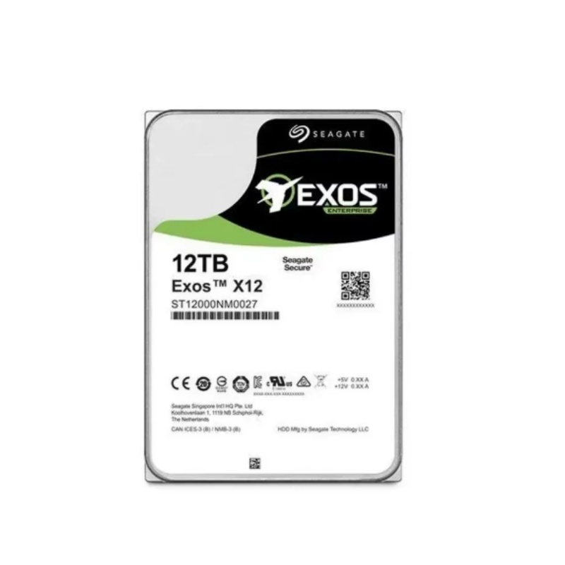 New Original high quality ST12000NM0027 Exos 12TB 3.5 7200RPM 256MB SAS 12GB Enterprise Bare HDD