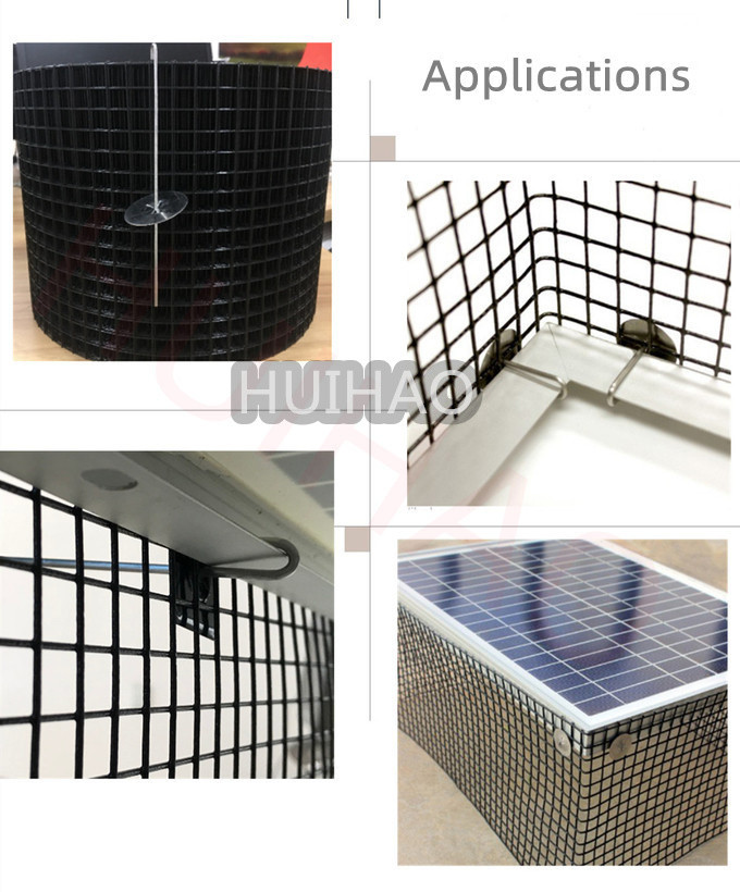 Removable Ss Solar Panel Mesh Clips For Secure Bird Proofing