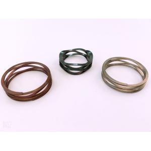 Mechanical Seal Shim Ends Top Multilayered Wave Spring Vs Coil Spring Compressio