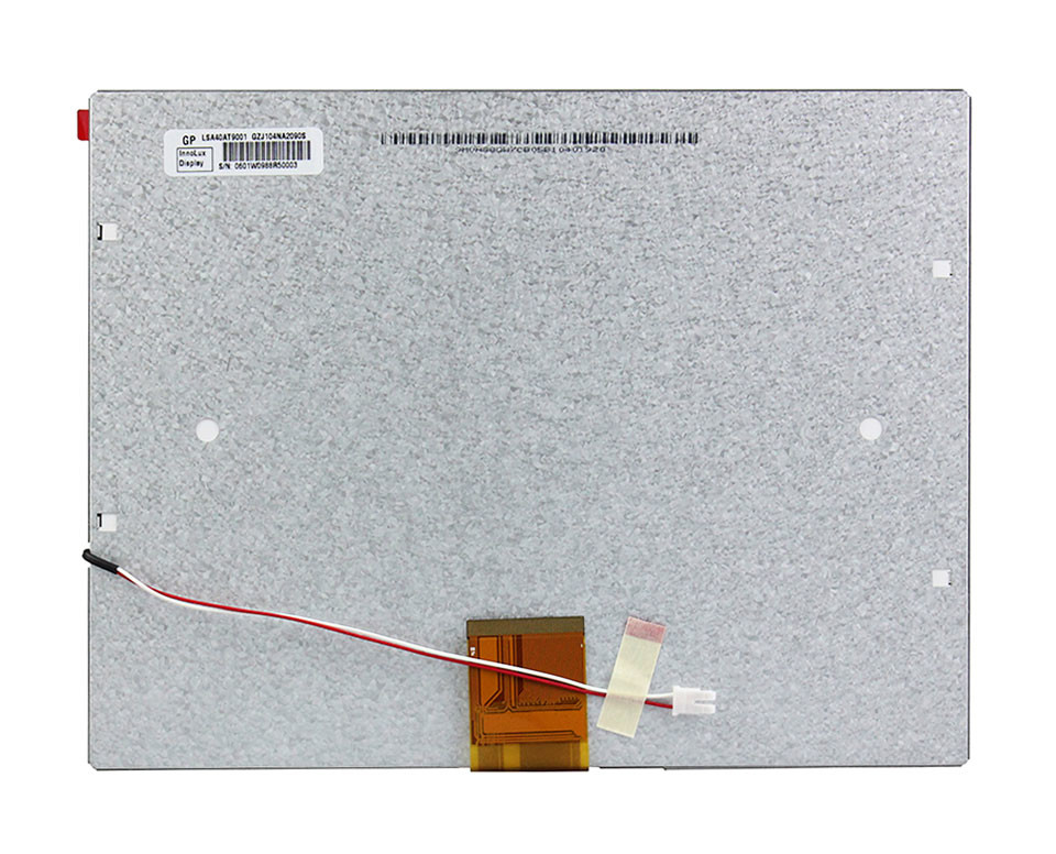10.4 Inch 60 Pins 800x600 Tft Lcd Panels Tablet Lcd Screens 250cd/M2 Lsa40at9001