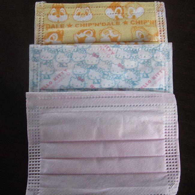 Anti Dust Kids Medical Mask Anti Bacterial High Filtration Capacity