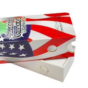 Press Button 2ml Custom Printed Cigarette Boxes Recyclable Long Lasting