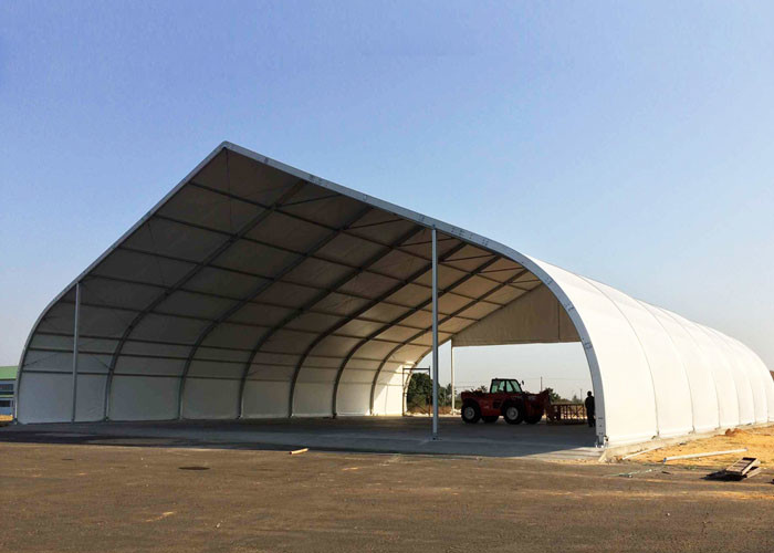 Waterproof PVC Aluminium Frame Tents 20mx30m For Storage Warehouse