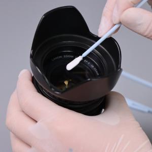 Autoclavable Cleanroom Swab Double Layer Polyester Microfiber Swabs