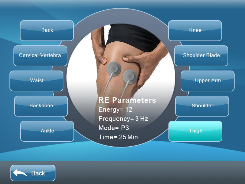 Cellulite Reduce Electrical Muscle Stimulation Machine With 4 Pieces Vacuum Cups