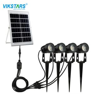 China ODM 6V/ 1.5W Outdoor Solar Powered Lawn Lights  6500K RGB For Landscape Pathway on sale