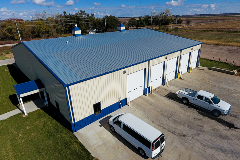 Prefabricated Steel Structure Car Garage for Steel Structural Steel Frame Workshop