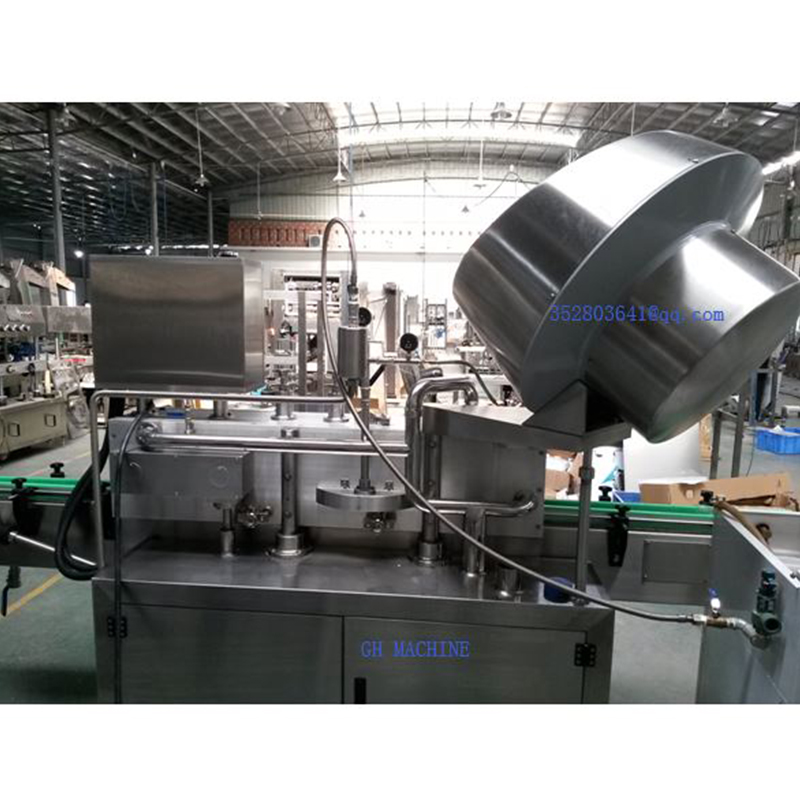 Glass Bottle Steam Vacuum Sealing Machine for Various Shapes and Specifications Ideal