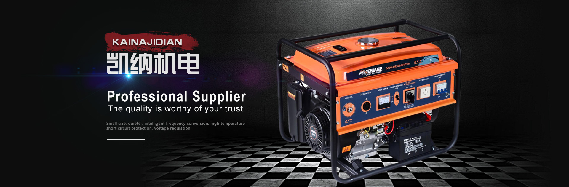 4 kW Single Cylinder 2-Stroke Air Cooled Generador Set / 10 kVA Single-Phase 6kW Benzin Petrol Power 5kW Gasoline Generator