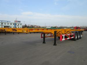 China tri axle 40ft container chassis semi trailer  for sale - CIMC VEHICLE on sale