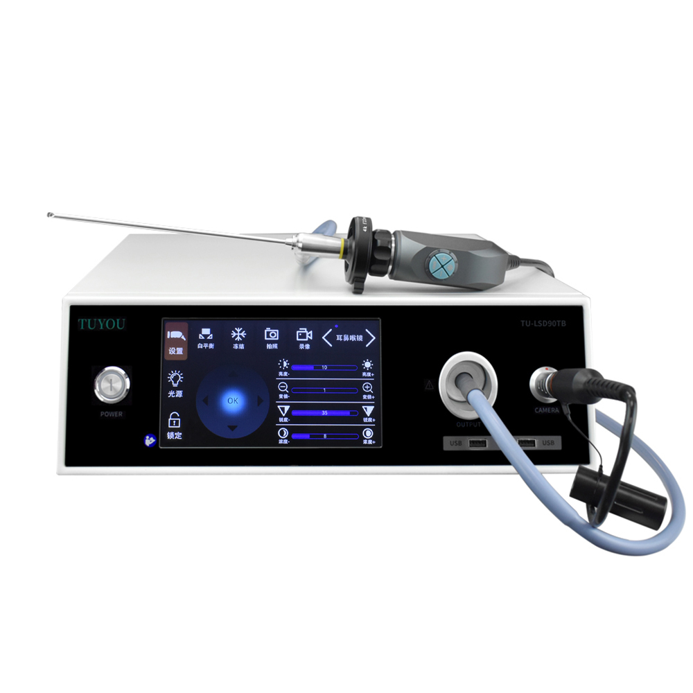 Full HD 1080P ENT Portable Endoscopy Camera With Touchscreen And LED Light Source
