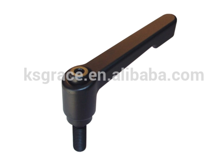 Die Cast Zinc Handle Adjustable Clamping Lever with Stud