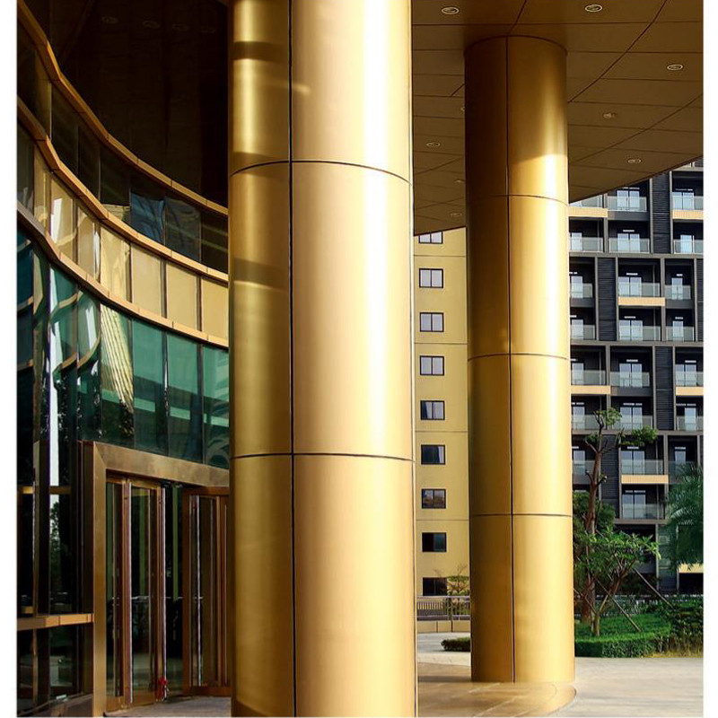 Weather Resistant Aluminium Cladding Sheet 25 Years Life 2.0J Impact Resistance
