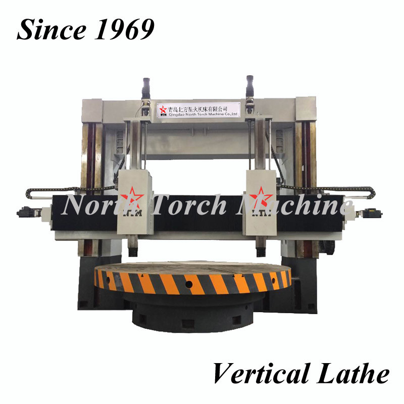 Powerful CNC Vertical Lathe Machine , 2 Column High Precision Cnc Lathe