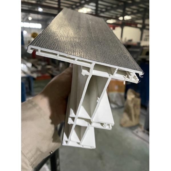 Co-extrusion PVC Window Extrusion Molding Machine with Electroplating Surface Treatment