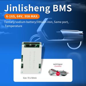 9S 10S 11S 28V 36V 37V E-Two Wheeler BMS Intelligent Solution For Lifepo4 Li-Ion
