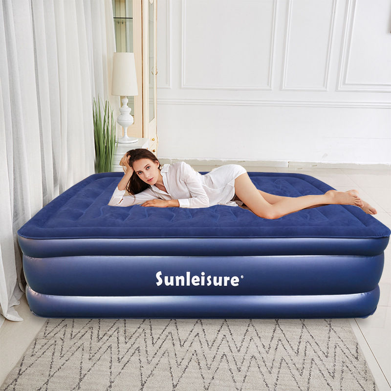 Amazing Blow Up Air Bed Automatic Electric Inflatable Bed For Sleeping