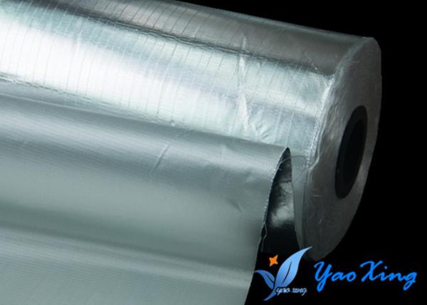 Thin Light Weight Aluminum Coated Fiberglass Good Heat Insulation Weather