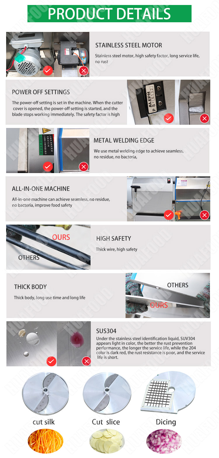 Cassava Multipurpose Vegetable Cutting Machine Foshan