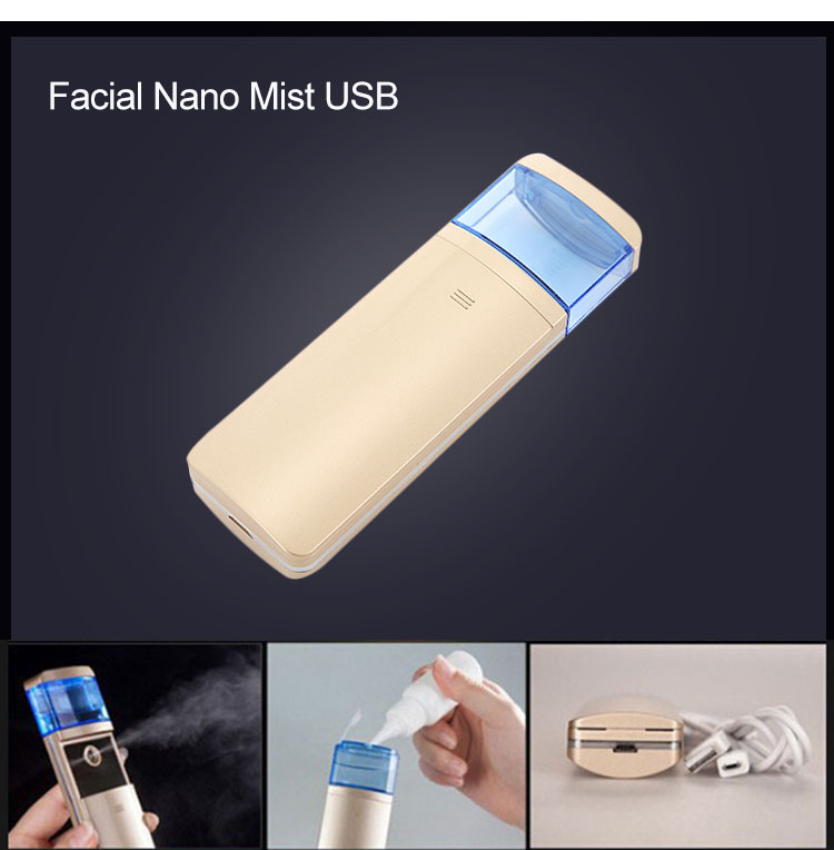 Reduce Eye Irratation Type Nano Mist Facial Spray 500 MAh Battery Capacity