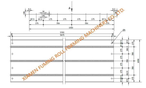 Custom Container House Roll Forming Machine Industrial For Middle Roof