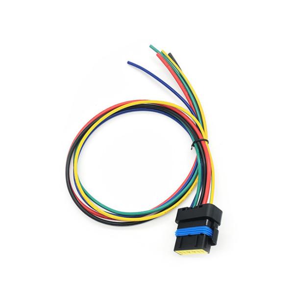 Auto Throttle Valve 6 Pin Automobile Wiring Harness IATF16949 Female Pin