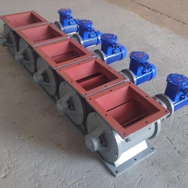 Industrial Dust Collector Ash Discharge Valve 304 Stainless Steel Rotary
