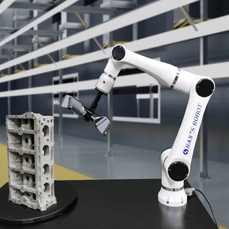 Robot Arm 6 Axis Of Elfin E05 5kg Payload Used For CNC Pick And Place As Collaborative Robot