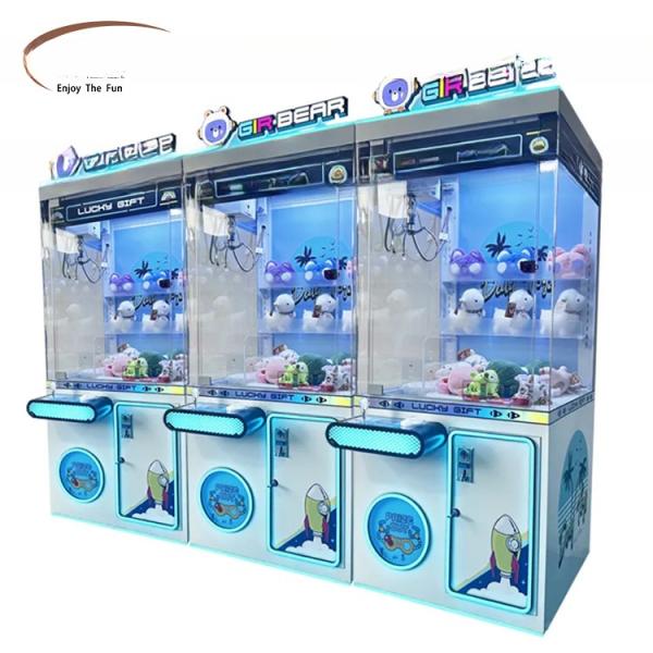 Dreamland funny coin games plush toys doll prize machine coin operated kids toy