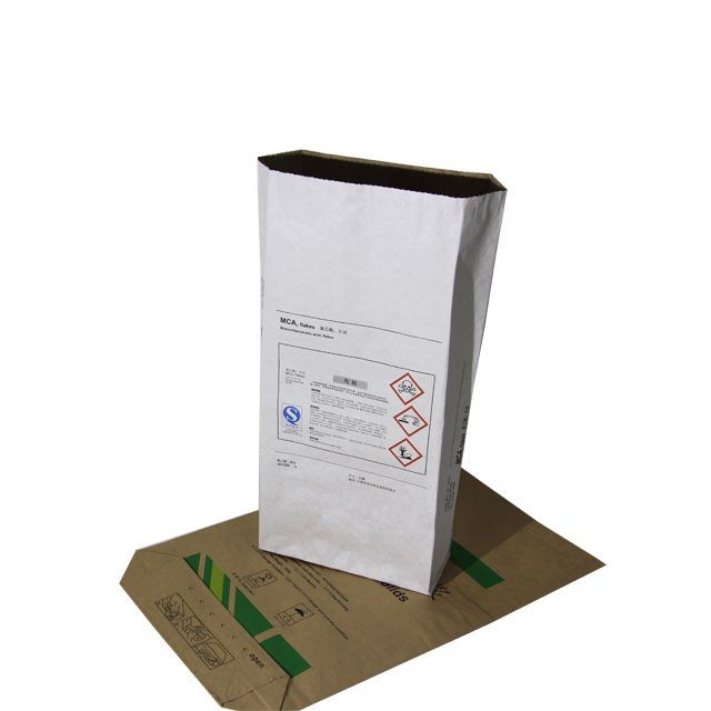 ISO 5kg Corn Flour Kraft Paper Bags For Wheat Flour Packaging