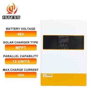 Wholesale 6.2KW Solar Hybrid Inverter on Grid Off Grid Hybrid Inverter 120A MPPT