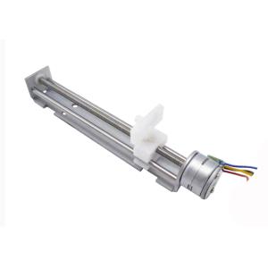 China Plastic Slider Linear Stepper Motor with 21mm Stroke 0.025mm Step Length and M3*0.5P Thread on sale