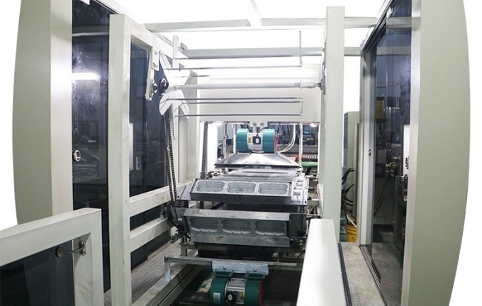 Four Screw Automatic Blister Machine for Food Box Tray Bowl Plate 3