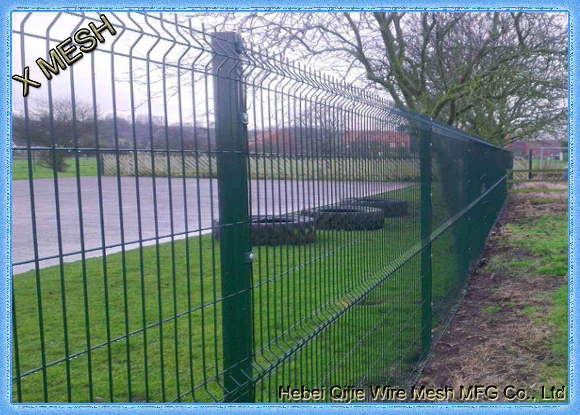 Perimeter Coated Welded Wire Fence Steel-P0006