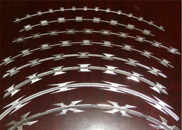 Hot Dipped Galvanized Stainless Steel Concertina Razor Barbed Wire,blade barbed