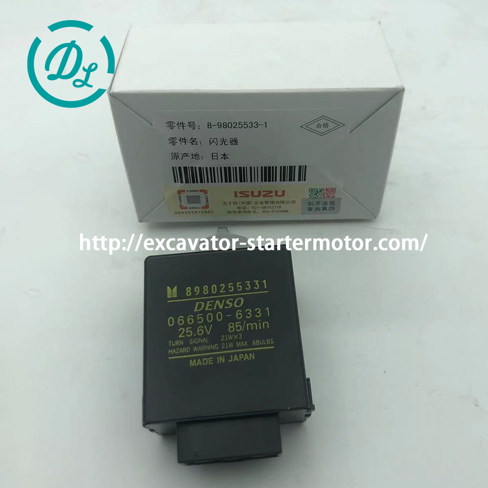 8-98025533-1 Excavator Engine Parts Flasher Unit 8980255331 1834700601