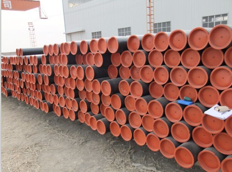 Hot Rolled Carbon Seamless Steel Pipe ST37 ST52 1020 1045 A106B Fluid Pipe