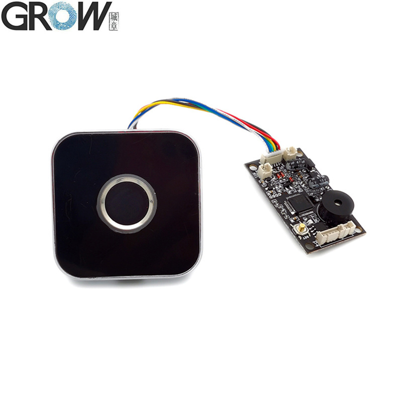 Grow Ks200+R502-Aw Circular Ring LED Fingerprint Access Control Board