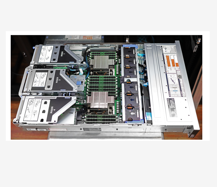 Dell R750 Rack Server 2U with R750 Motherboard and 2x 1400W Non-Hot-Plug Power Supply