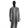 Buy cheap wholesale polyethylene lab coat disposable Plastic Visitor coat/Pe Lab Coat from wholesalers